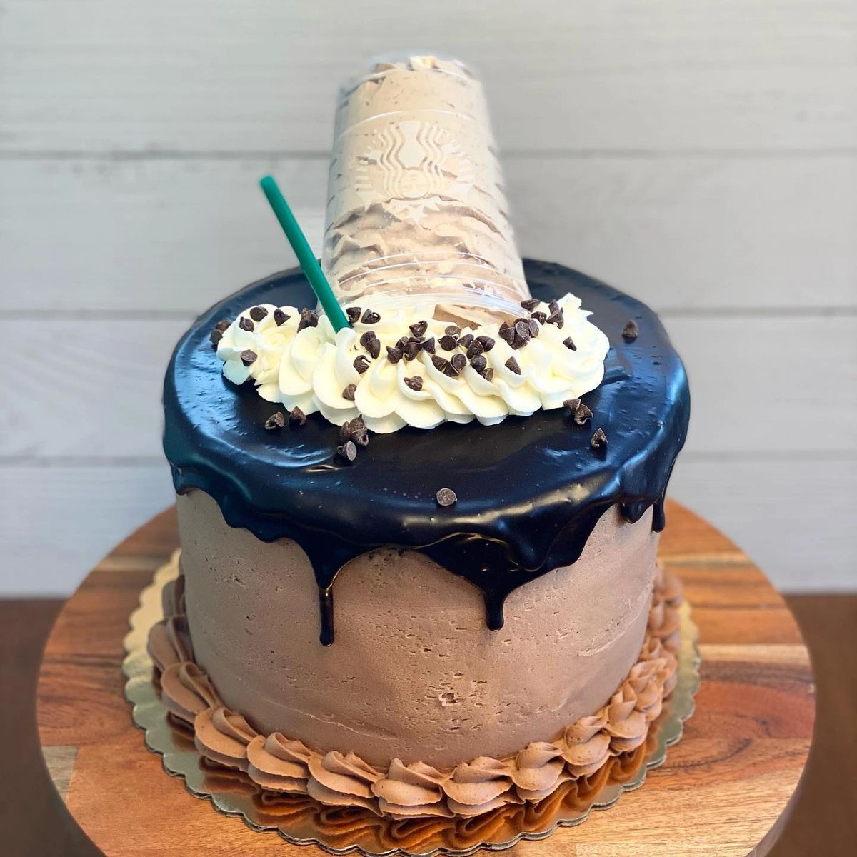 Chocolate mocha cake with espresso ganache, Owensboro KY